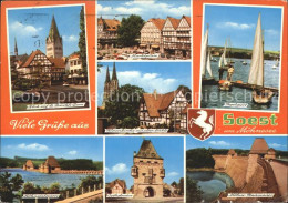 72298973 Soest Arnsberg Marktplatz Segelsport Wiesenkirche Soest - Soest