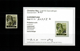Saar: MiNr. 229 Y I U, Postfrisch - Unused Stamps