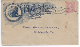 Post Card Princeton/Ill 1895 To Potsdam - Other & Unclassified