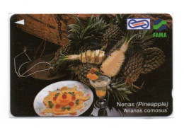 Ananas Comosus Télécarte Malaysia Phonecard  (W 703) - Maleisië