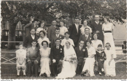 C11-40) SAINT VINCENT DE TYROSSE (LANDES) PHOTO DUFRESNE - UN MARIAGE - ( 2 SCANS ) - Saint Vincent De Tyrosse