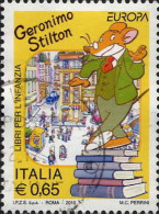 Italie Poste Obl Yv:3138 Mi:3377 Europa Libri Per L'infanzia Geronimo Stilton (TB Cachet Rond) - 2001-10: Used