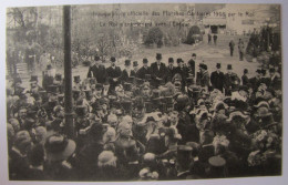 BELGIQUE - FLANDRE ORIENTALE - GENT (GAND) - Inauguration Officielle De L'Exposition Et Des Floralies De 1908 Par Le Roi - Gent