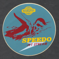 SPEEDO Intersport, Sticker Autocollant - Aufkleber