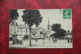 86 - CHATELLERAULT : Le Mail Et L'Eglise SAINT JEAN BAPTISTE - Chatellerault