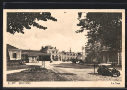 CPA Moulins, La Gare  - Moulins