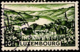 Luxembourg Poste Obl Yv: 407 Mi:432 La Moselle (TB Cachet Rond) - Usados