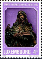 Luxembourg Poste N** Yv:1004 Mi:1054 Sainte Therese D'Avilla - Nuevos