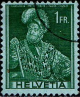 Suisse Poste Obl Yv: 363 Mi:382 Colonel Ludwig Pfyffer (Beau Cachet Rond) - Used Stamps