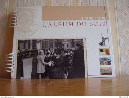 Album Chromos Images Vignettes Cartes Postales  Le Soir 175 Ans De Vie National - Albums & Katalogus