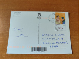 2024 - Cartolina Per L'Italia - Briefe U. Dokumente
