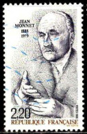 France Poste Obl Yv:2533 Mi:2669 Jean Monnet Politicien (Lign.Ondulées) - Gebruikt
