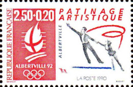 France Poste N** Yv:2737A Mi: Albertville 92 Patinage Artistique - Ongebruikt