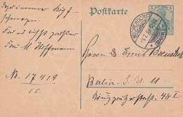 Deutsches Reich  Karte Mit Tagesstempel Michendorf Mark 1916 LK Potsdam Mittelmark - Covers & Documents