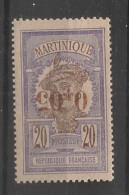 MARTINIQUE - 1924 - N°YT. 106a - Martiniquaise 5c Sur 20c Violet - VARIETE Surcharge Renversée - Neuf Luxe** / MNH - Nuevos