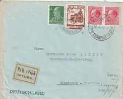 Bulgarie Lettre Par Avion Censurée Pour L'Allemagne 1940 - Covers & Documents