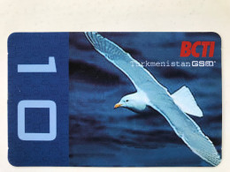 TURKMENISTAN  GSM  BCTI    SEAGULL - Turkmenistan