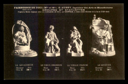 54 - TOUL - FAIENCERIE G. AUBRY - STATUETTES DE CYFFLE - Toul