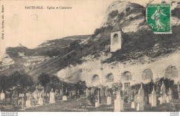 95 HAUTE ISLE EGLISE ET CIMETIERE - Haute-Isle