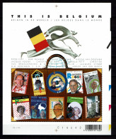 2004 Bloc 108 - Personaliteit - Belgen In De Wereld / Les Belges Dans Le Monde - Personality - MNH - 2002-… (€)