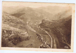 LOZERE - MEYRUEIS - Vallée De La Jonte - Vue Sur La Route De Sainte-Enimie - FLIM N° 169 - Meyrueis