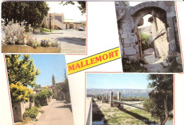 CPSM DE MALLEMORT - LA POSTE RUELLE VIEUX PONT - Mallemort