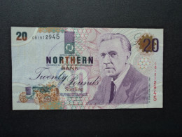 IRLANDE DU NORD * : NORTHERN BANK : 20 POUNDS   24.2.1997    P 199a       TTB - 20 Pounds