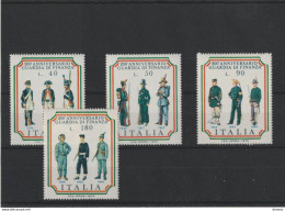 ITALIE 1974 Uniformes De La Guardia Di Finanza Yvert 1184-1187 NEUF** MNH - 1971-80: Neufs