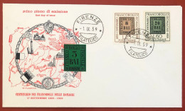 ITALY - FDC - 1959 - Centenary Of Romagna Stamps - FDC