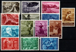 1959 - Liechtenstein 342A /49 Ordinaria  +++++++ - Nuevos