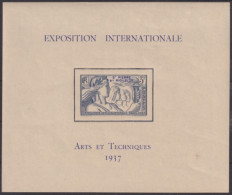 F-EX50405 FRANCE ST PIERRE MIQUELON 1937 ORIGINAL GUM ARTS & TECNICS EXPO.  - Nuovi