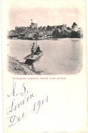 CPA Carte Postale Royaume Uni Windsor Castle  From The River 1901 VM81499 - Windsor Castle