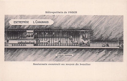 75 - PARIS  - Métropolitain De PARIS - Souterrain Construit Au Moyen Du Bouclier - Pariser Métro, Bahnhöfe