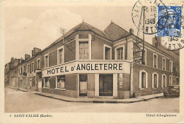 - Sarthe -ref-A34- Saint Calais - St Calais - Hôtel D Angleterre - Hôtels - - Saint Calais