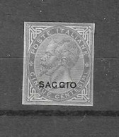 Italien - Selt./ungebr. Bessere FM Als Probedruck (SAGGIO) Aus 1863 - RAR! - Mint/hinged