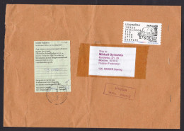 Thailand: Cover To Russia, 2008, ATM Machine Label, Elephant, 76.00 Rate, C1 Customs Label (minor Damage) - Tailandia