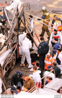 NOUVEL ATTENTAT SUICIDE A LA BOMBE DANS UN AUTOBUS DE LA LIGNE 18 A JERUSALEM 20 MORTS  PHOTO DE PRESSE ANGELI N° 2 - Asien