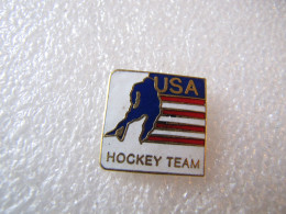 PIN'S    U S A  HOCKEY  TEAM      Email Grand Feu - Autres & Non Classés