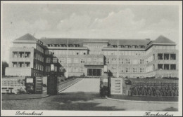 Ansichtskarte Delmenhorst: Krankenhaus, Delmenhorst 1.6.43 - Storia Postale