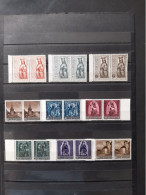 LIECHTENSTEIN 1954 1957 1958 MNH** (2×) 3 SETS / COT. YV. 2×98= 196 € - Collections