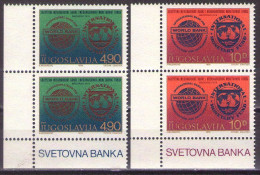 Yugoslavia 1979 - International Monetary Fund - Mi 1802-1803 - MNH**VF - Ongebruikt