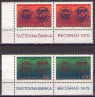 Yugoslavia 1979 - International Monetary Fund - Mi 1802-1803 - MNH**VF - Nuevos