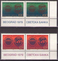 Yugoslavia 1979 - International Monetary Fund - Mi 1802-1803 - MNH**VF - Unused Stamps