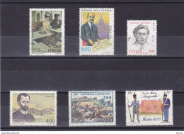 ITALIE 1987 Yvert 1741 + 1749-1750 +  1760 + 1763-1764 NEUF** MNH Cote : 10,75 Euros - 1981-90: Mint/hinged