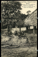 Carte Avec Vue N° 43 - 29 - Fabrication Des Paniers Servant Au Transport Du Caoutchouc) Obl. COQUIHATVILLE  1921 - Ganzsachen