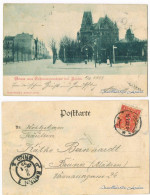 Schmargendorf-Wilmersdorf Berlin Straßenpartie Und Restaurant Rheingau 1922 - Schmargendorf