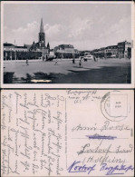 Saarlouis Marktplatz Ansichtskarte Saarlautern 1940 - Other & Unclassified