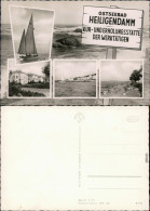 Heiligendamm-Bad Doberan Segelboot, Meer, Kuranlagen, Strand 1960 - Heiligendamm