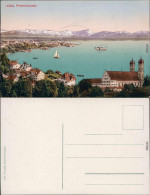 Ansichtskarte Friedrichshafen Blick über Die Stadt - Künstlerkarte 1915  - Friedrichshafen