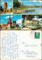 Prenzlau Blindower Tor, Stadtblick, Mitteltorturm, Hotel Uckermark 1967 - Prenzlau